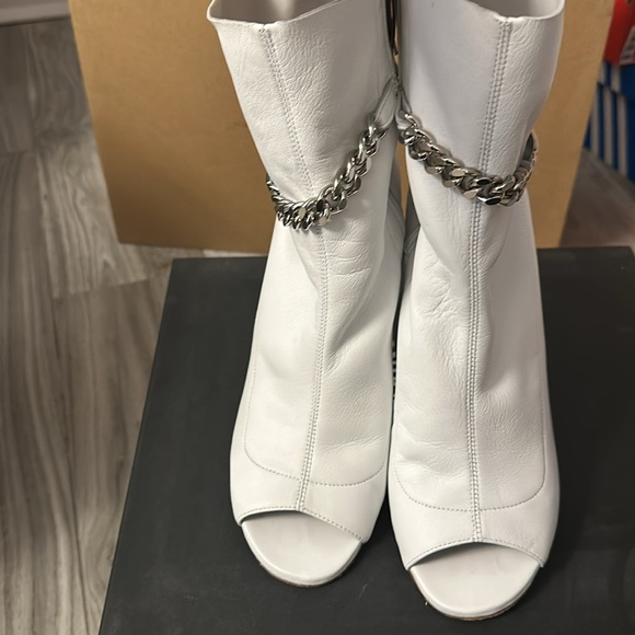 Monika Chiang white leather booties - Picture 4 of 5